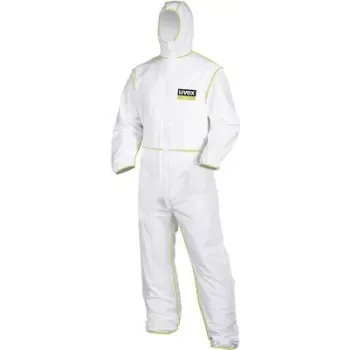 UVEX 9871012 mono de protección desechable Tipo 5/6 talla XL blanco