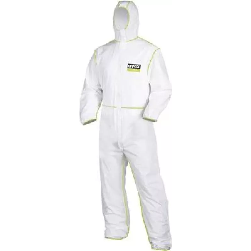 UVEX 9871012 mono de protección desechable Tipo 5/6 talla XL blanco