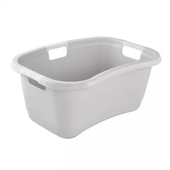 keeeper Janne cubeta de ropa, Nordic-Grey, 38 L, forma de riñón, asas Soft-Touch 1078313000000
