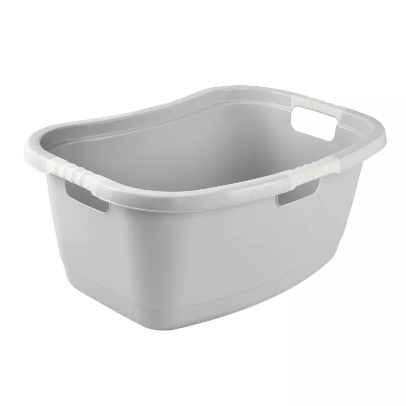 keeeper Janne cubeta de ropa, Nordic-Grey, 38 L, forma de riñón, asas Soft-Touch 1078313000000