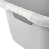keeeper Janne cubeta de ropa, Nordic-Grey, 38 L, forma de riñón, asas Soft-Touch 1078313000000