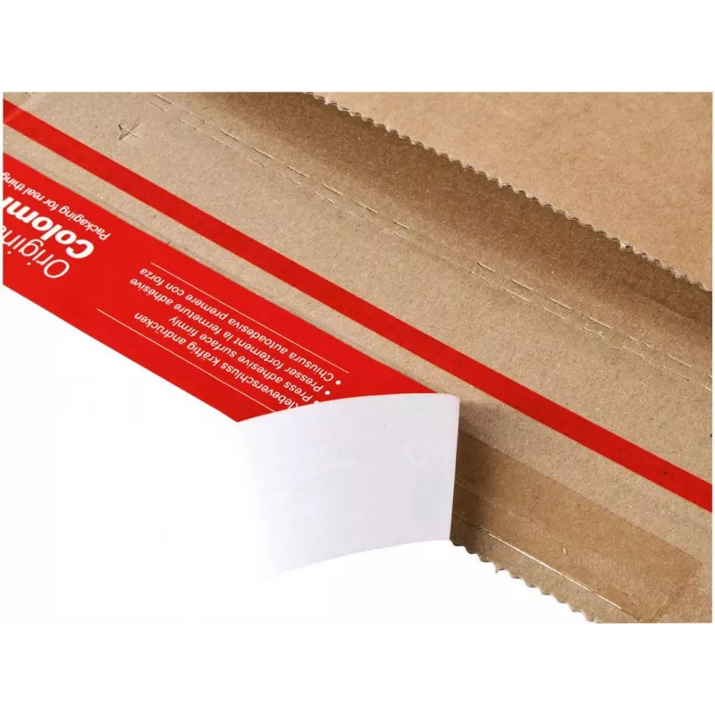 Colompac CP010.06 sobre de envío marrón de papel kraft, autoadhesivo, 250 x 180 mm, pack de 20 CP010.06.020
