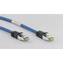 Wentronic 45657 cable de red Cat8.1 S/FTP, RJ45, 0,25 m, azul