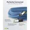 Wentronic 45657 cable de red Cat8.1 S/FTP, RJ45, 0,25 m, azul