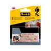 3M Dual Lock cierre de velcro SJ3550 blanco 25 mm x 75 mm, 4 tiras 7100151768