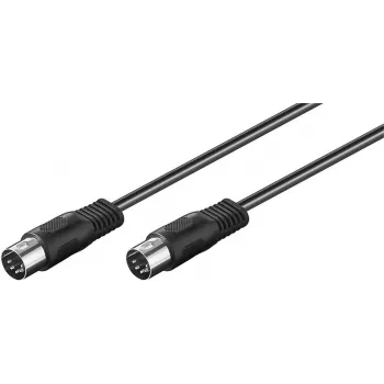 Wentronic AVK 120-150 1,5m cable de audio/MIDI conector DIN de 5 pines macho a macho 50020