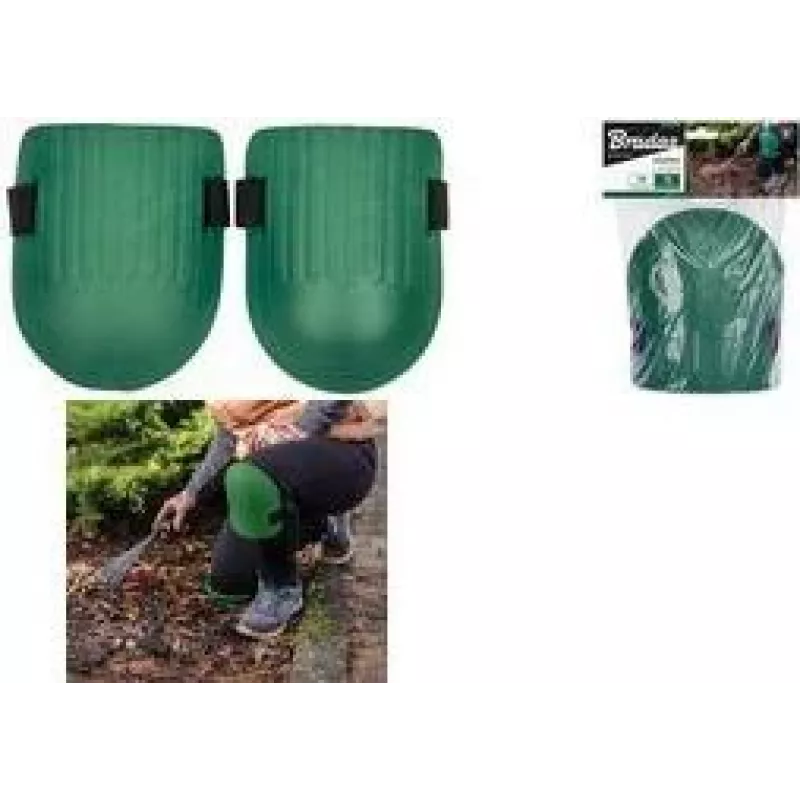 Bradas PODN1915 rodilleras, 2 piezas, verde
