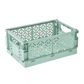 keeeper caja plegable mini fritzi, talla M, Nordic Green, 3,4 litros, caja de decoración plegable, apta para alimentos, 1 unidad 1023331500000
