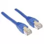 Wentronic Goobay cable de red CAT 5e F/UTP, azul, 0,25 m, CCA, 1 Gbit/s 68615