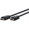 ClickTronic 70308 cable HDMI de alta velocidad con Ethernet de 12,5 m - azul