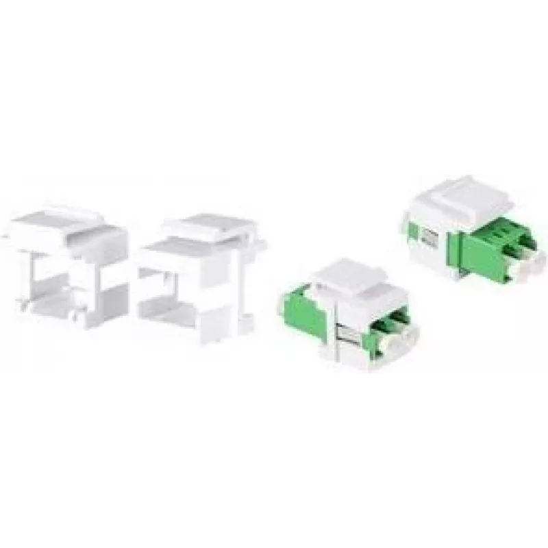 LogiLink NK0092 soportes keystone para acoplamientos LC-Duplex / SC-Simplex sin brida, 100 unidades