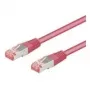 Wentronic Goobay cable de red CAT 6 S/FTP, magenta, 30 m, LSZH, cobre 93440