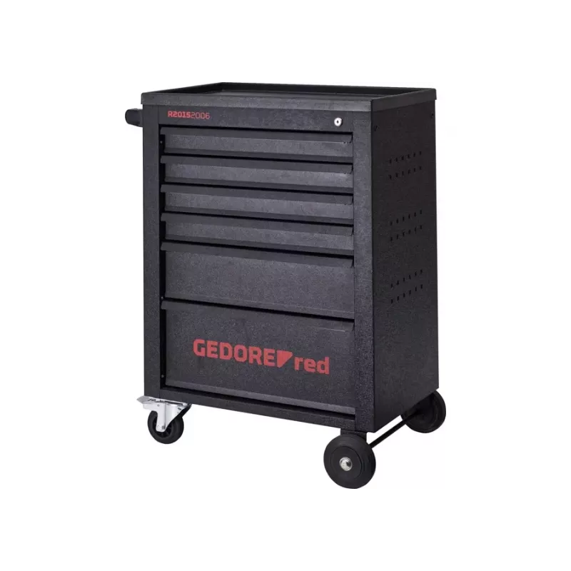 Gedore RED MECHANIC carro de taller, 6 cajones, negro (3300012)