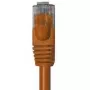 Wentronic Goobay cable de red plano CAT 6, U/UTP, marrón claro, 2 m - material de cobre (95884)