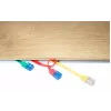 Wentronic cable de red RJ45 CAT6a 5m, U/UTP, dorado, 10 Gbit/s 96339