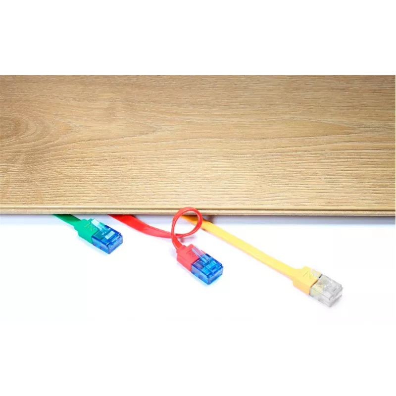 Wentronic cable de red RJ45 CAT6a 5m, U/UTP, dorado, 10 Gbit/s 96339