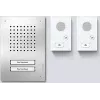 Siedle SET CLAB 850-2 E/W set de audio Classic acero inoxidable/blanco 210010046-00