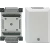 Rutenbeck VKP 85/2 Ap caja de distribución de superficie, gris claro RAL 7035 27010101