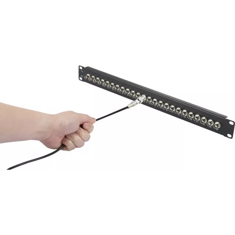Renkforce RF-4541184 panel de conexiones BNC para rack 19