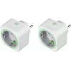 VOLTCRAFT SEM6500 medidor de consumo eléctrico WiFi con enchufe inalámbrico, TRMS, registrador de datos, control por app