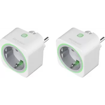 VOLTCRAFT SEM6500 medidor de consumo eléctrico WiFi con enchufe inalámbrico, TRMS, registrador de datos, control por app
