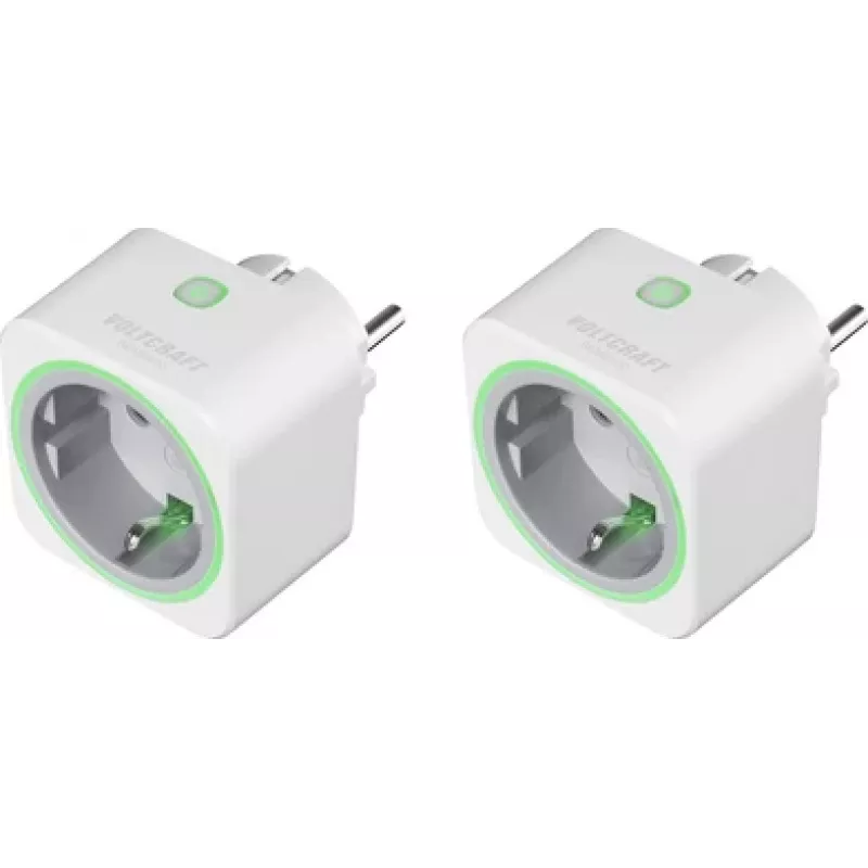 VOLTCRAFT SEM6500 medidor de consumo eléctrico WiFi con enchufe inalámbrico, TRMS, registrador de datos, control por app