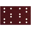 Metabo hojas de lijar con velcro 80 x 133 mm, grano P120, aspiración de 16 orificios, pack de 50 (SRA) 635194000