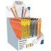 Faber-Castell Eberhard Faber Animal Erase It! expositor de bolígrafos de gel, 0,7 mm, azul, borrable, recargable, 36 bolígrafos 560174