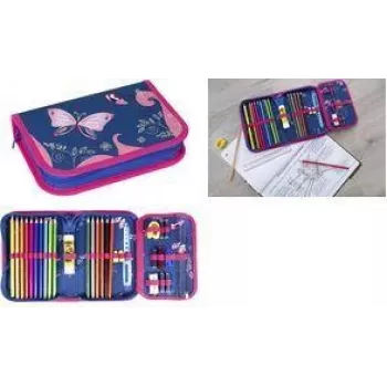 Faber-Castell Eberhard Faber Butterfly estuche escolar 32 piezas poliéster 577471