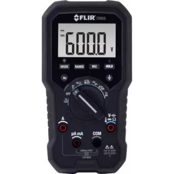 Multímetro digital FLIR DM66 CAT IV 300V, CAT III 600V, True RMS, 6000 cuentas