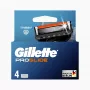 Cuchillas de recambio Gillette ProGlide para hombre, 4 cuchillas, 5 cuchillas antifricción + recortador de precisión, Lubrastrip, compatibles con los mangos Fusion5 8001090456366