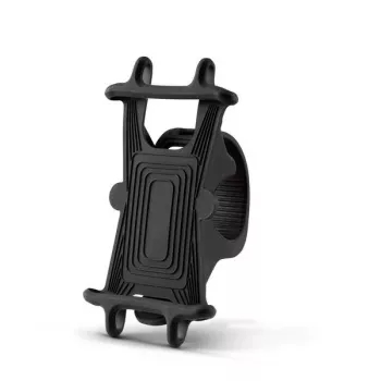 Renkforce RF-4413448 soporte universal para smartphone con ventosa, negro