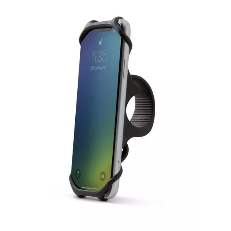 Renkforce RF-4413448 soporte universal para smartphone con ventosa, negro