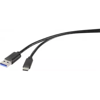 Renkforce RF-4535908 cable USB 3.2 Gen 1, USB-A a USB-C, 3 m, negro
