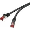 Renkforce RF-4979742 cable de red Cat6 S/FTP, RJ45, 3m, negro