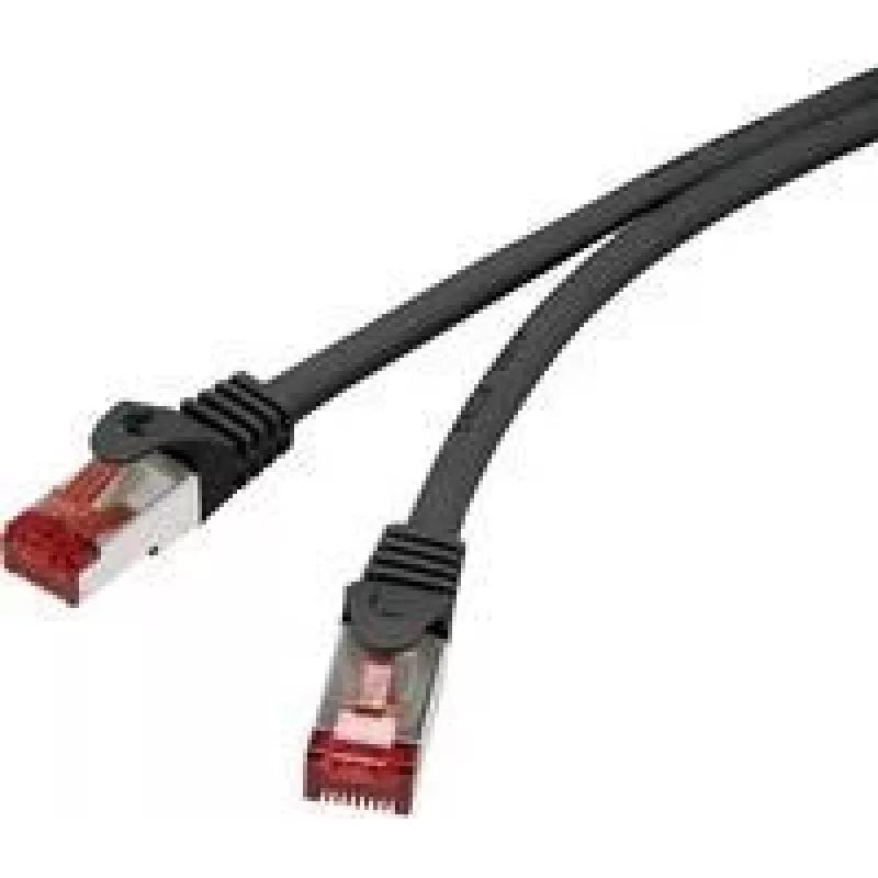 Renkforce RF-4979742 cable de red Cat6 S/FTP, RJ45, 3m, negro