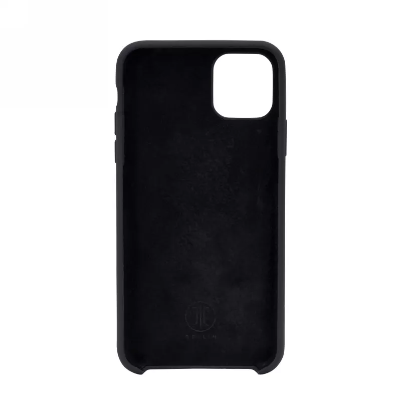 JT Berlin funda de silicona Steglitz negra para iPhone 12/12 Pro 10538