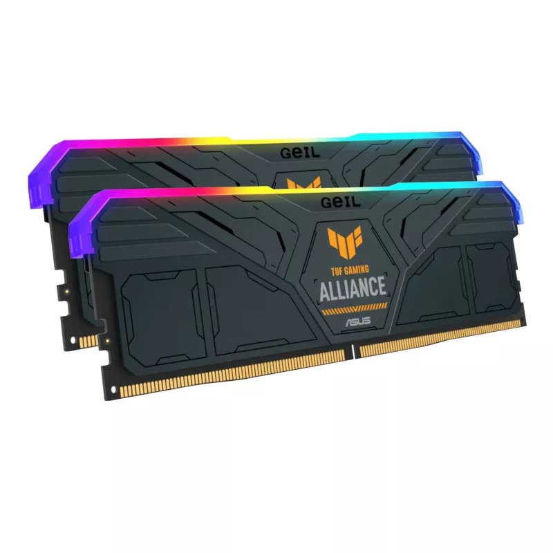 GeIL Gemini TUF RGB 32GB DDR5 6000MHz kit de memoria RAM gaming para PC (2 x 16GB) – gris
