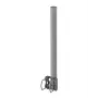 Megasat soporte para barandilla de balcón para antenas parabólicas, acero, mástil de 60 cm, galvanizado en caliente 110152