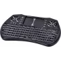 Renkforce RF-MWK-103 teclado inalámbrico con touchpad integrado, QWERTZ alemán, negro RF-7481488
