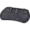 Renkforce RF-MWK-103 teclado inalámbrico con touchpad integrado, QWERTZ alemán, negro RF-7481488