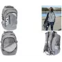 FABER-CASTELL EBERHARD FABER X-Style mochila escolar, gris/negro, 25L, para 9-16 años 577624