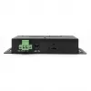 EXSYS EX-1240HMVS hub USB 3.2 Gen 2 industrial de 4 puertos, montaje en carril DIN, metal