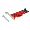 EXSYS EX-3660 Tarjeta adaptadora M.2 a SATA III - B-Key/B+M Key, 6 Gbps, compatible con 2230/2242/2260/2280