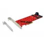 EXSYS EX-3660 Tarjeta adaptadora M.2 a SATA III - B-Key/B+M Key, 6 Gbps, compatible con 2230/2242/2260/2280