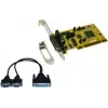 EXSYS EX-42372IS Tarjeta PCI serie de 2 puertos RS-422/485 con protección contra sobretensión, Low Profile