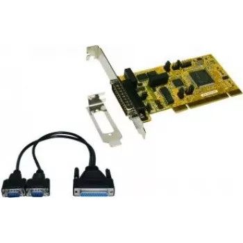 EXSYS EX-42372IS Tarjeta PCI serie de 2 puertos RS-422/485 con protección contra sobretensión, Low Profile