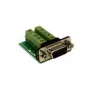 EXSYS EX-49005 cable adaptador D-SUB 9 pines macho a bloque de bornes de tornillo de 10 pines, 0,3 m, RS-232