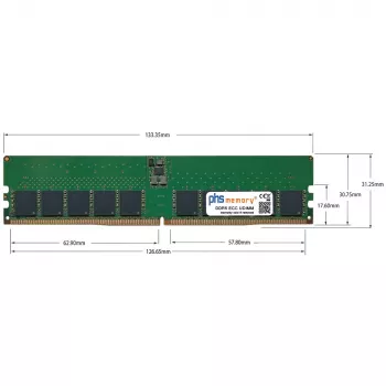 PHS-memory 48GB DDR5 ECC UDIMM 5600MHz PC5-44800E módulo de memoria para Terra 7600 BTO SP572416