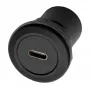 EXSYS EX-49214 adaptador de panel USB-C hembra a USB-C hembra, USB 3.2 Gen 1